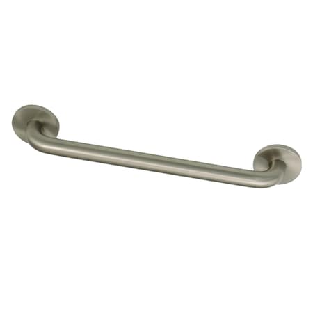 Kingston Brass GLDR814188 18-Inch X 1-1/4-Inch OD ADA Grab Bar, Brushed Nickel GLDR814188